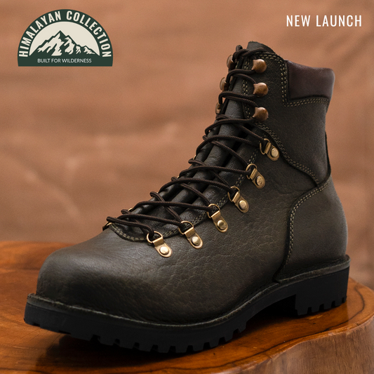 Himalayan Hiker Boots 6" (Moss Green) Water Repellent