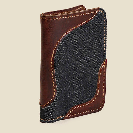 Countryman Wallet ( Selvedge Denim )