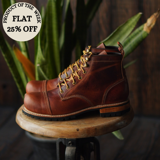 Ranger Boots 6" (Saddle Tan) Goodyear Welted