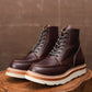 Moc-Toe 2.0 Leather boots 6" (Saddle Tan) Goodyear Welted