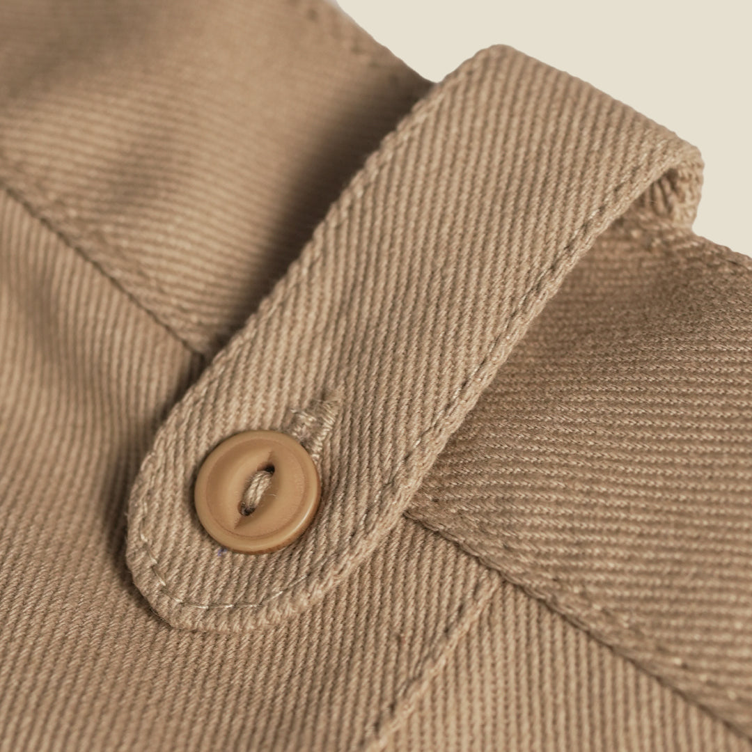 British Battle Trousers Cotton Twill Khaki Drill