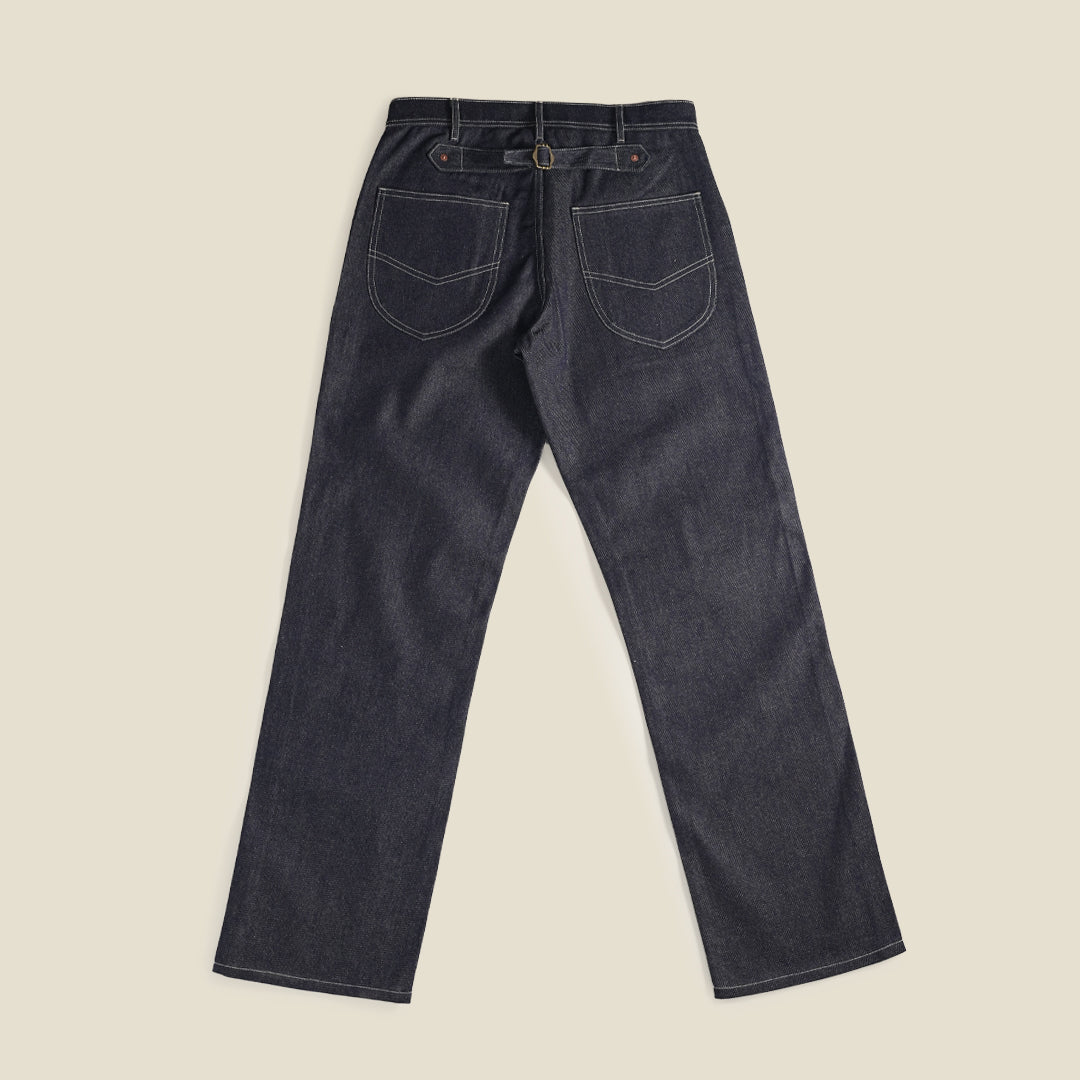 1930 Enginereeing Pants Raw Denim Old Iron Blue