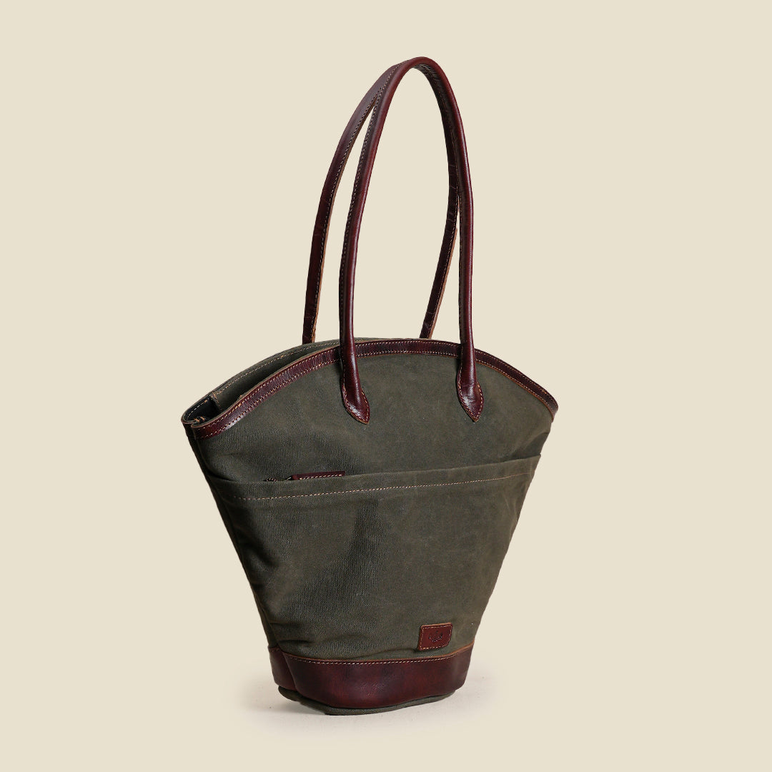 Amelia Tote ( Forest Green )