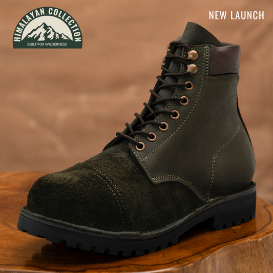 Himalayan Trailmaster Boots 6" (Grizzly Green) Water Repellent