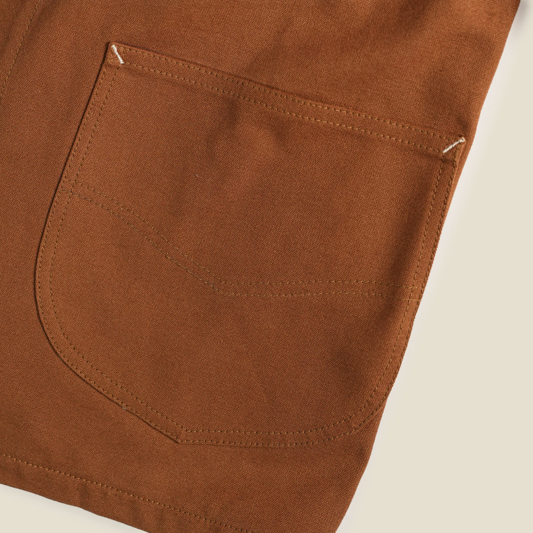 1930 Engineering Coverall Jacket Duck Canvas Fox Brown
