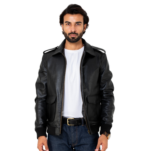 A2 Flight Jacket (Raven Black)