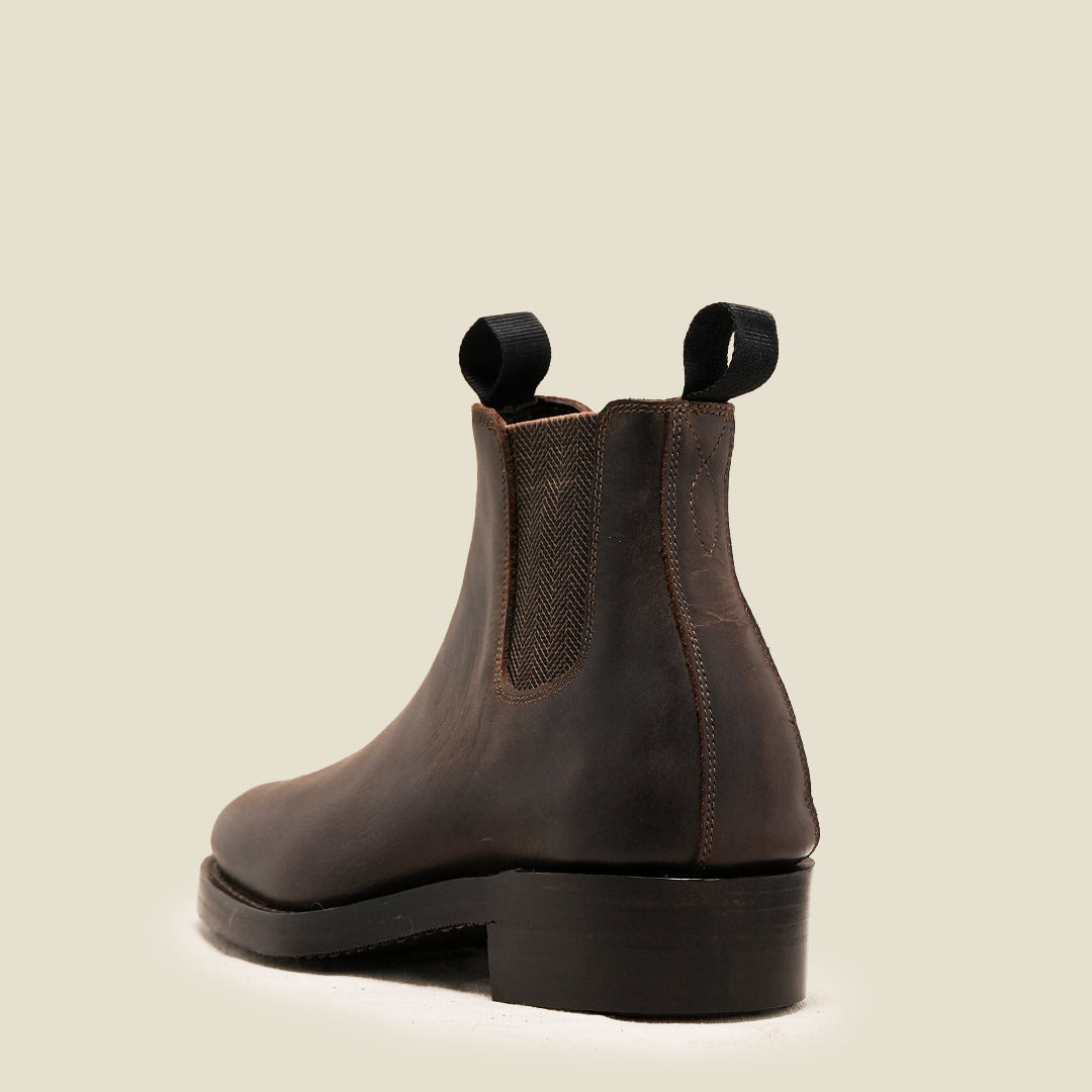 Heritage Chelsea Boots 6" (Vintage Brown) Goodyear Welted