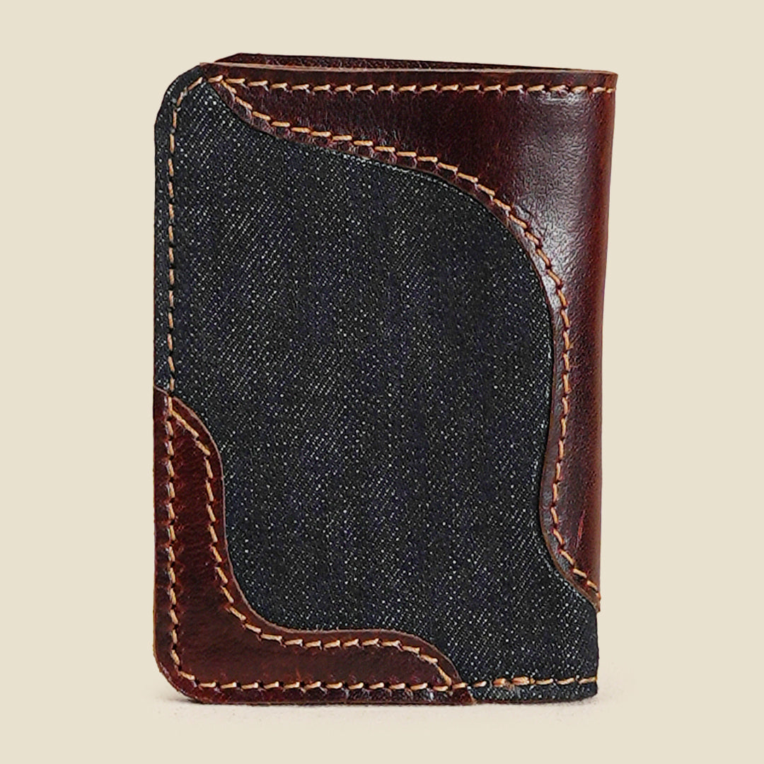 Countryman Wallet ( Selvedge Denim )