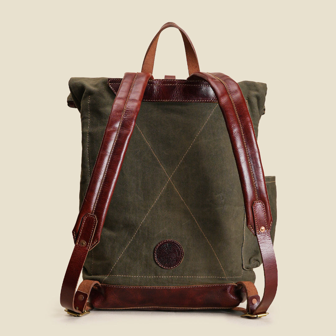 The camper Roll Top ( Forest Green )