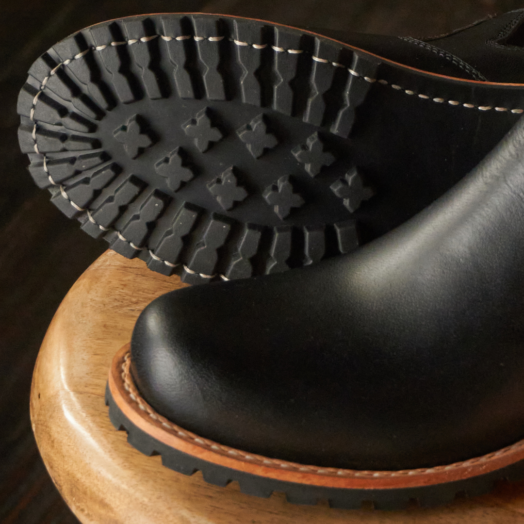 Chelsea Explorer Leather Boots 6" (Raven Black) Goodyear Welted