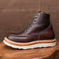 Moc-Toe 2.0 Leather boots 6" (Saddle Tan) Goodyear Welted