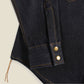 Western Over shirt Selvedge Blue Blood