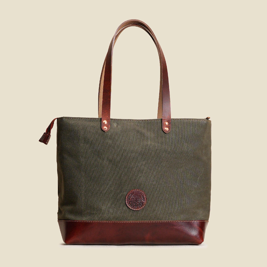 The Willow Tote ( Forest Green )
