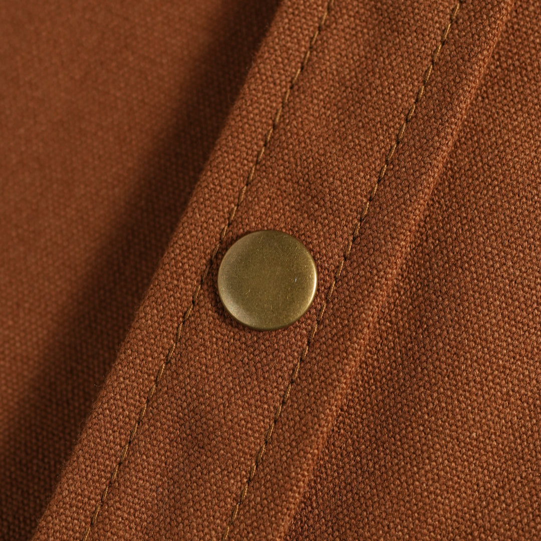 Western Over shirt Duck Canvas Fox Brown