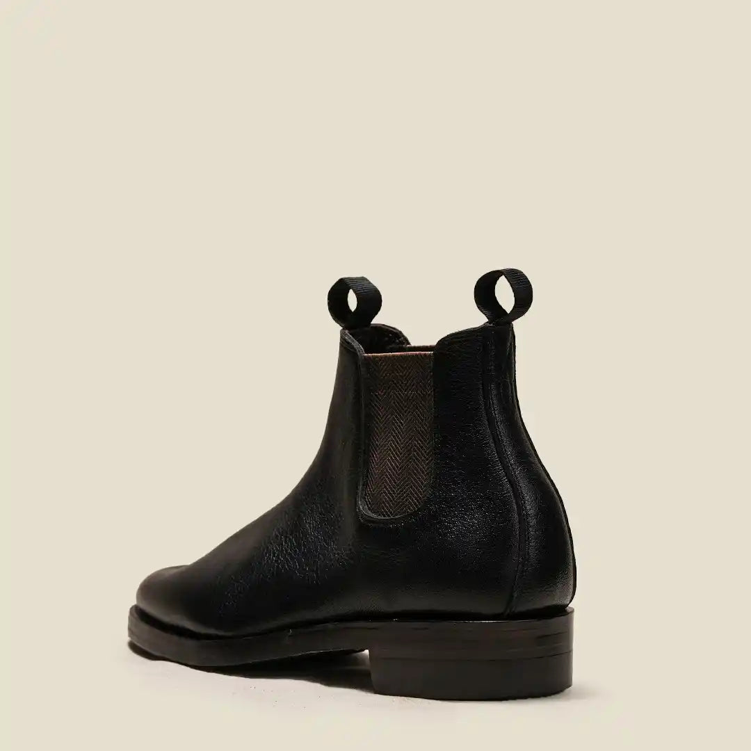 Heritage Chelsea Boots 6" (Raven Black) Goodyear Welted