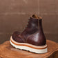 Moc-Toe 2.0 Leather boots 6" (Saddle Tan) Goodyear Welted
