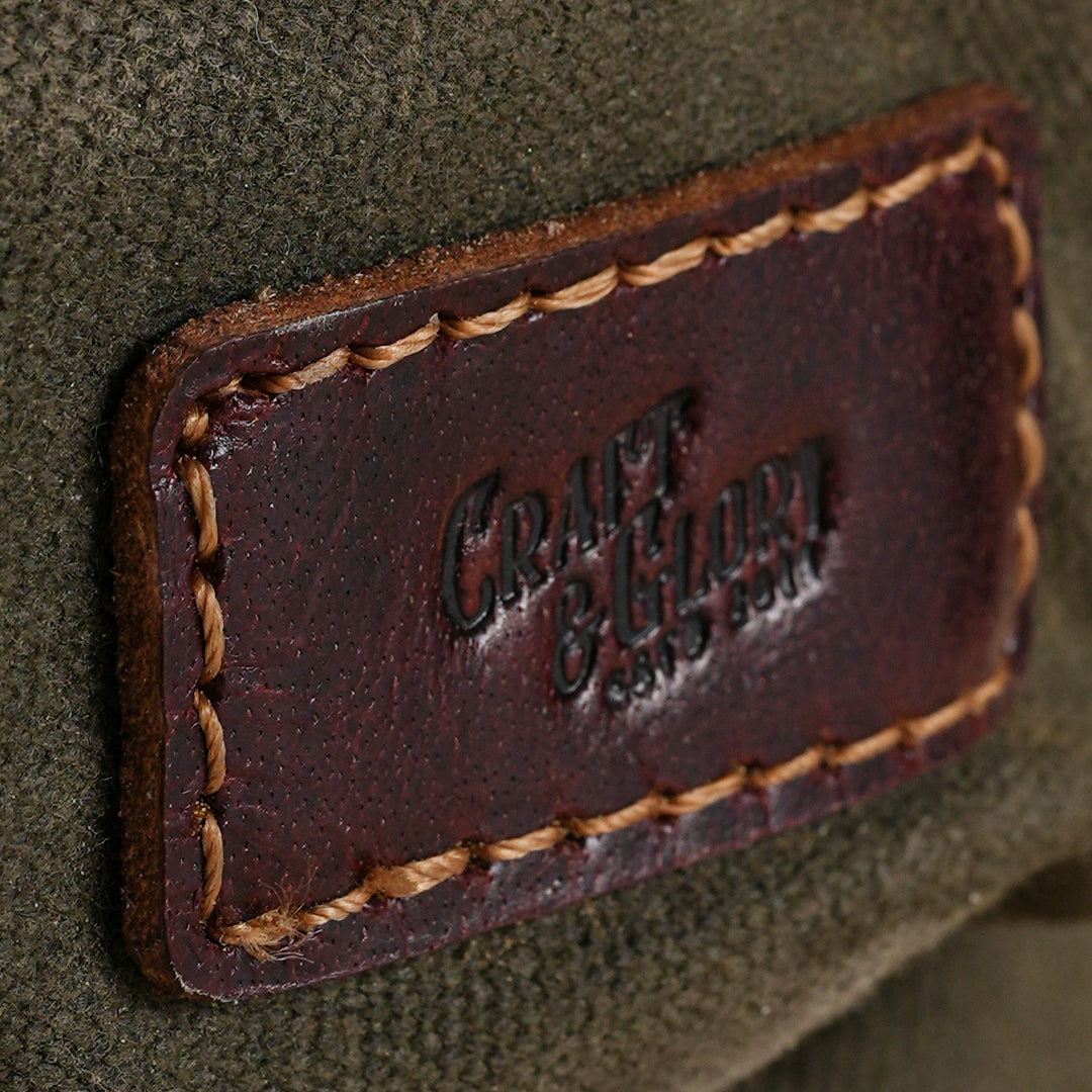 The camper Roll Top ( Forest Green )
