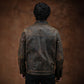 Trucker Type 2 Leather Jacket (Vintage Brown)
