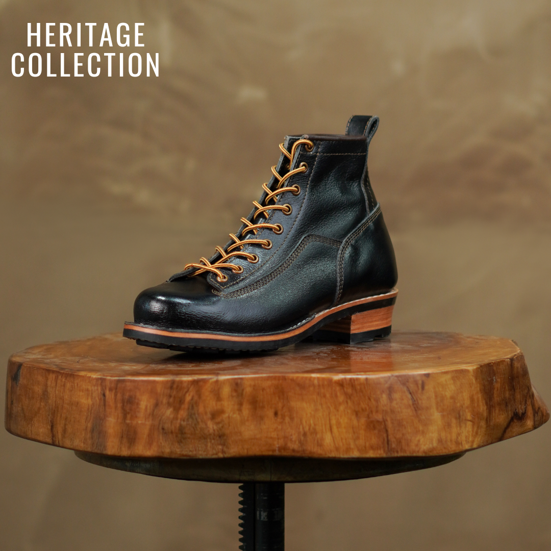 Outlander Boots 6" (Raven Black)