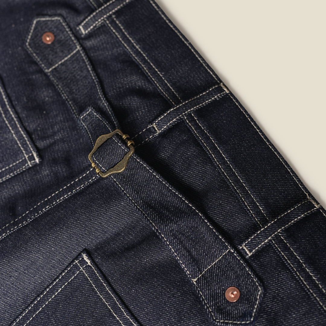 1930 Enginereeing Pants Raw Denim Old Iron Blue