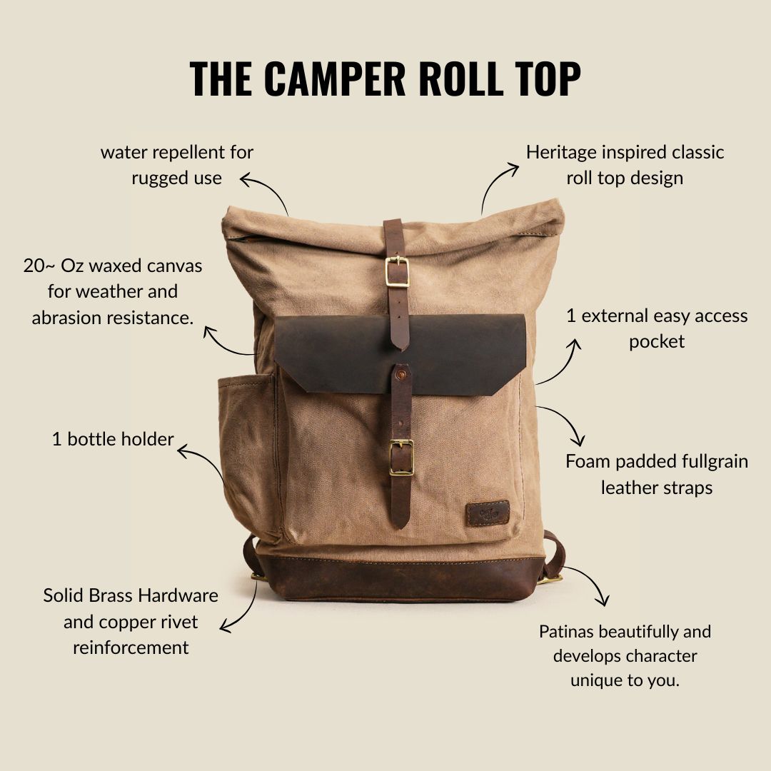 The camper Roll Top ( Sandstorm )