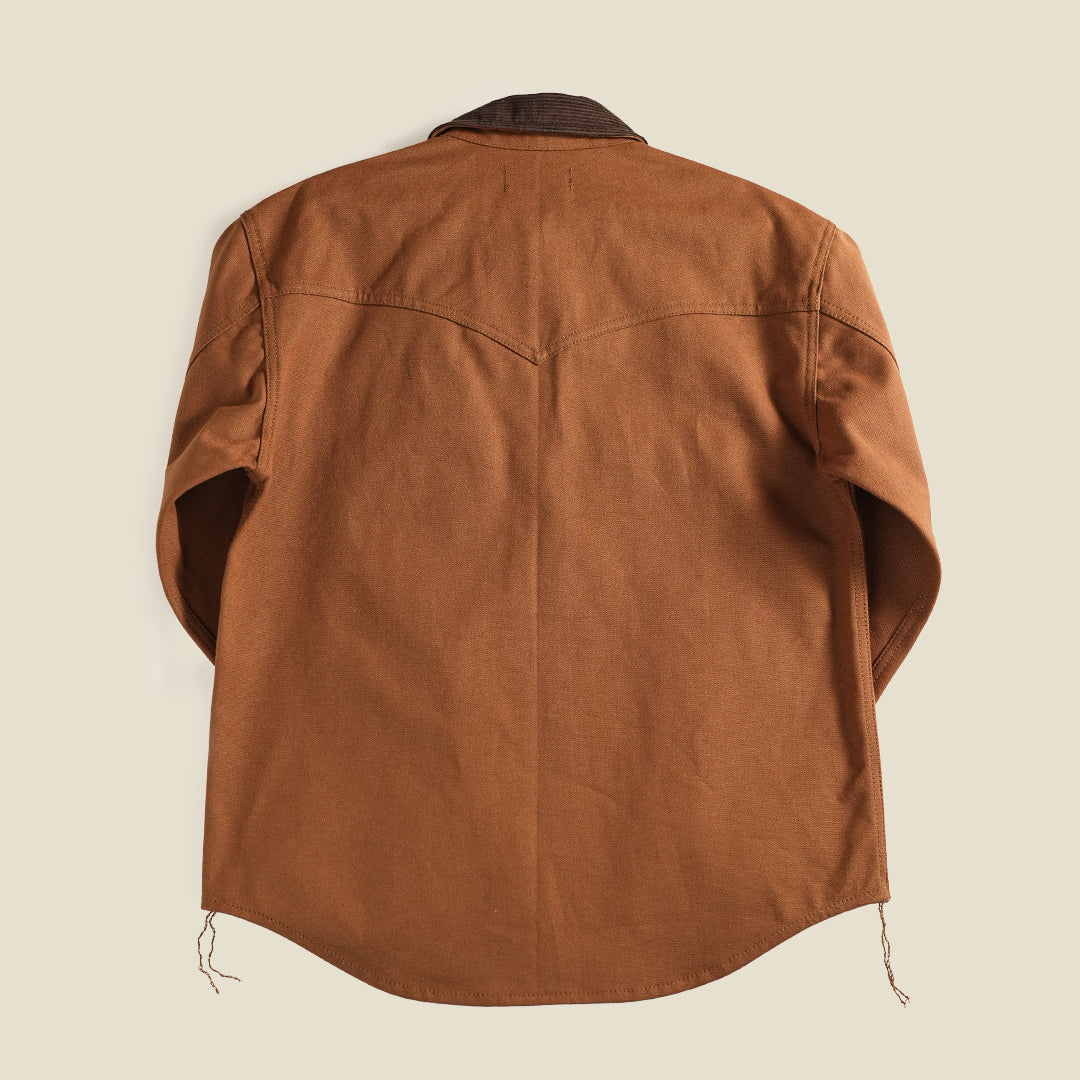 Western Over shirt Duck Canvas Fox Brown