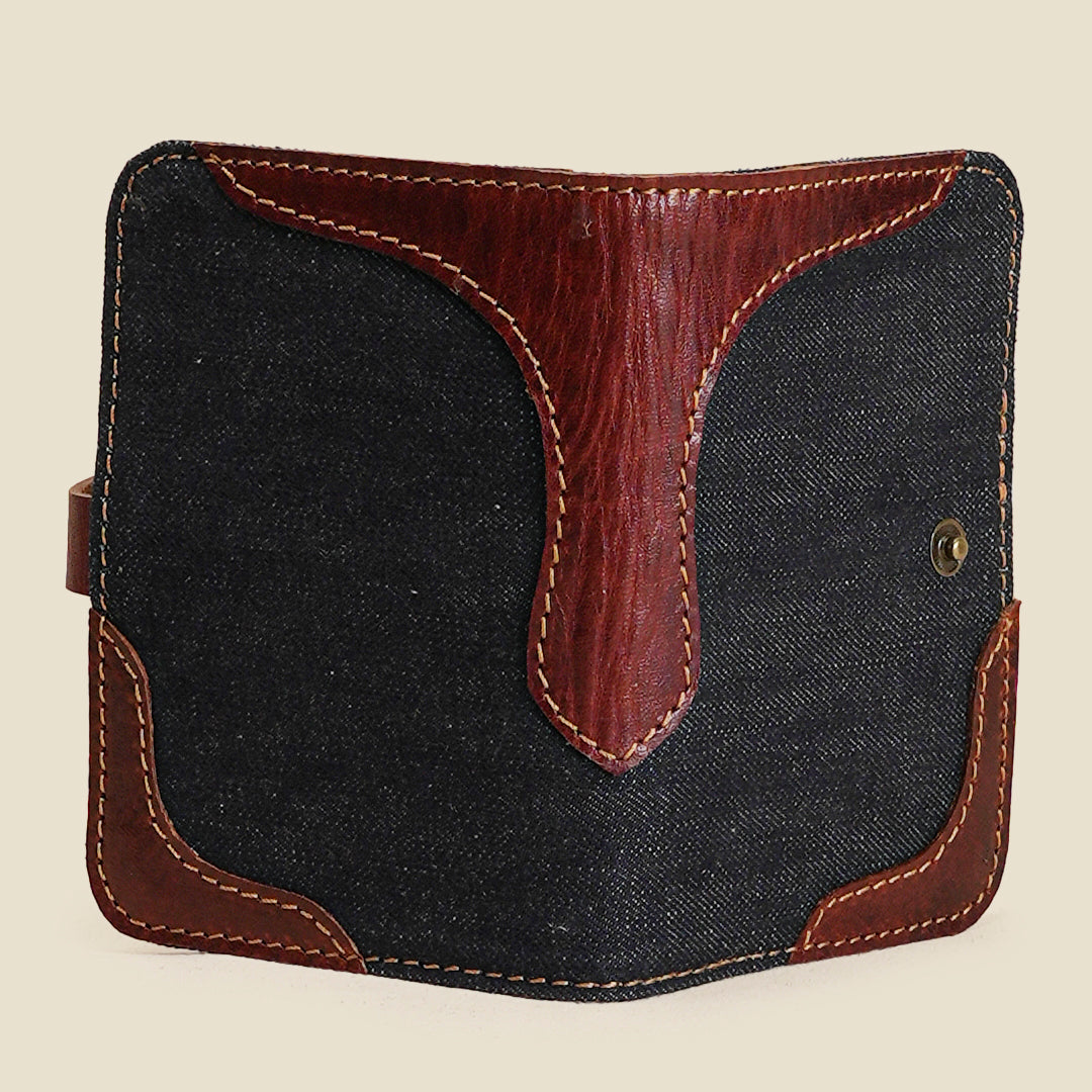 Countryman Passport Holder ( Selvedge Denim )