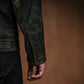 Trucker Type 2 Leather Jacket (Vintage Green)