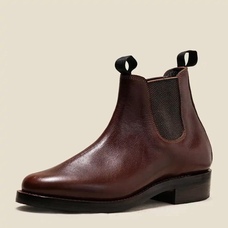 Heritage Chelsea Boots 6" (Saddle Tan) Goodyear Welted