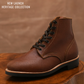 The Craft Boondocker Boots (Russet Waxed Roughout) Goodyear Welted
