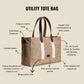 Utility Tote Bag ( Sandstorm )