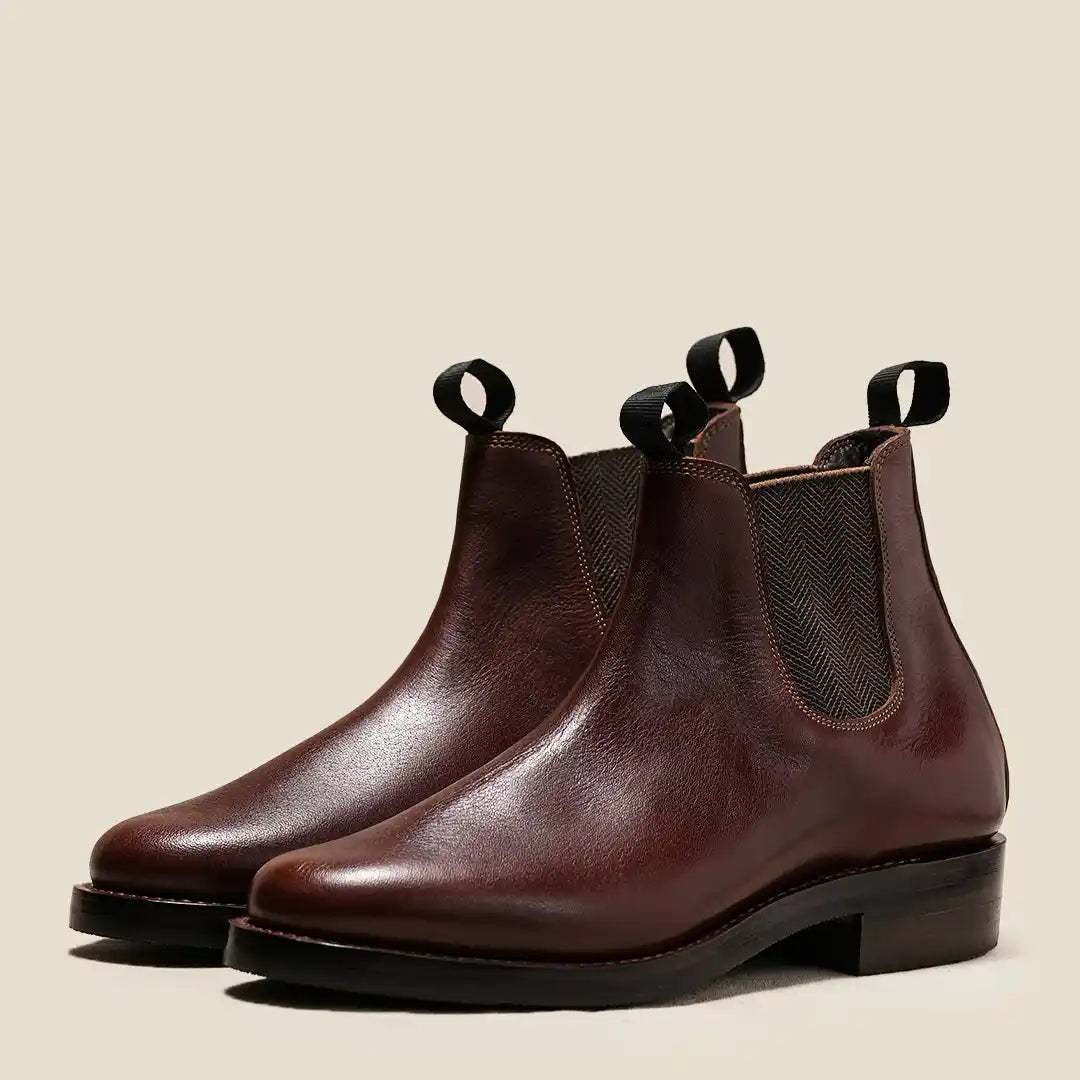 Heritage Chelsea Boots 6" (Saddle Tan) Goodyear Welted