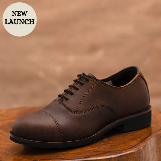 Duty Shoe (Vintage Brown) Goodyear Welted
