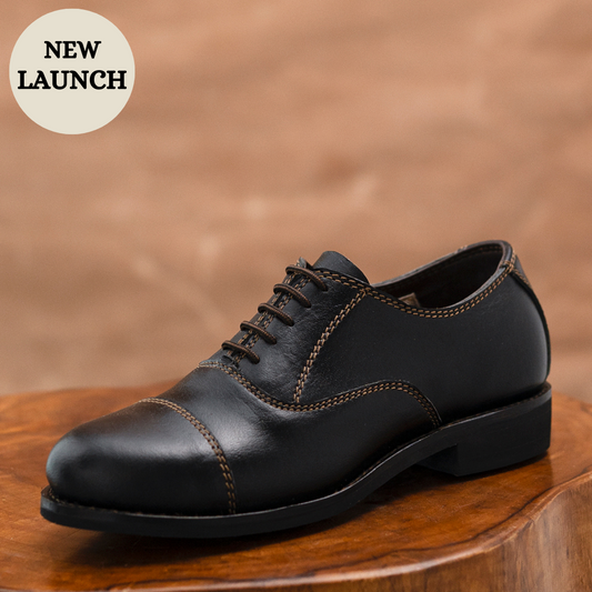 Duty Shoe (Raven Black) Goodyear Welted