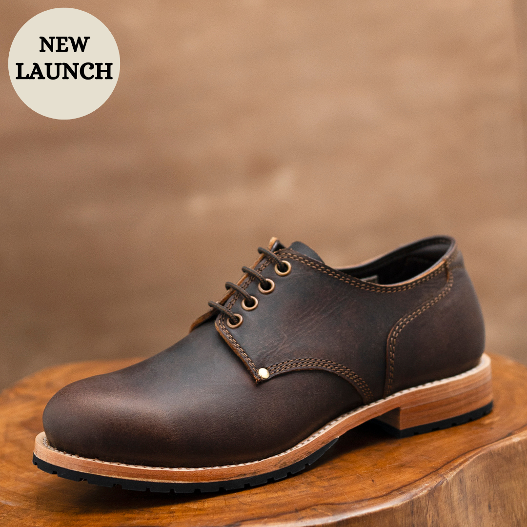 Service Shoe (Vintage Brown) Goodyear Welted