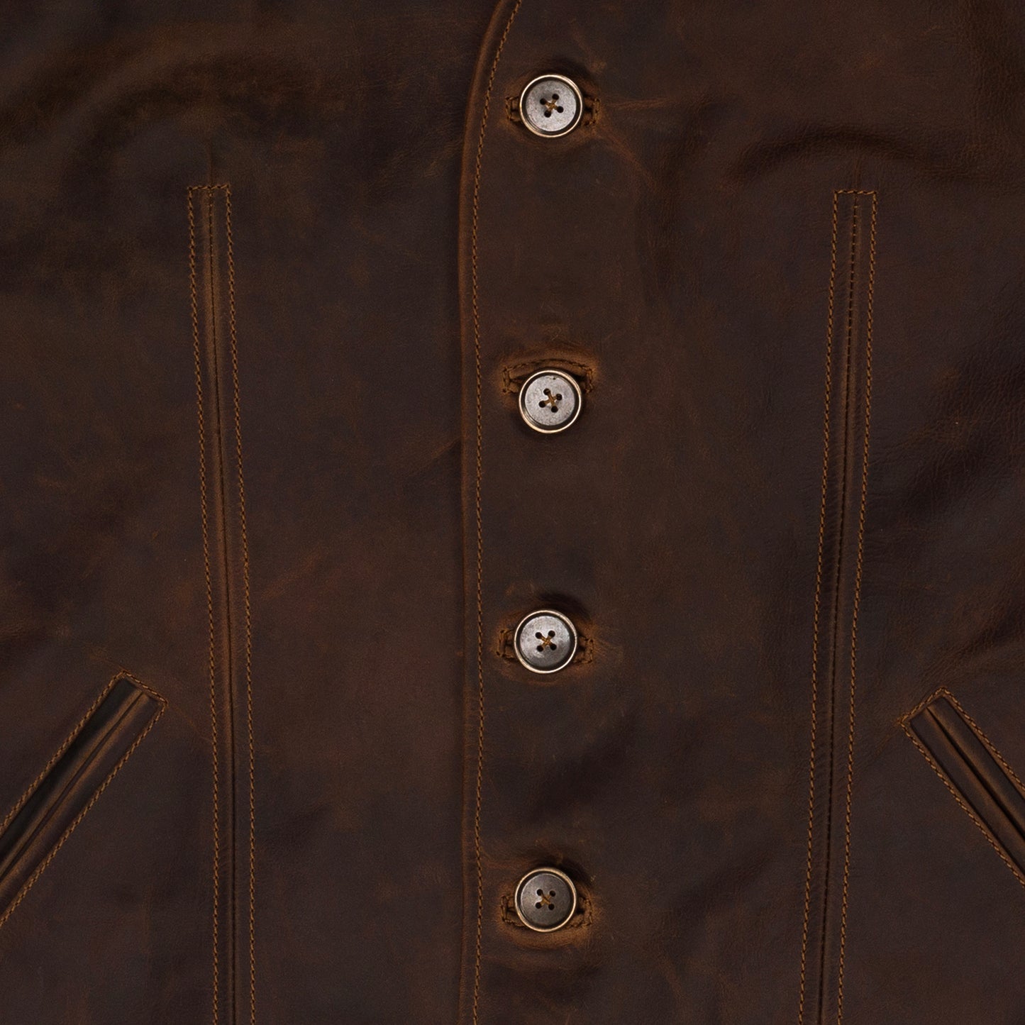 Outlaw Vest Jacket (Vintage Brown)
