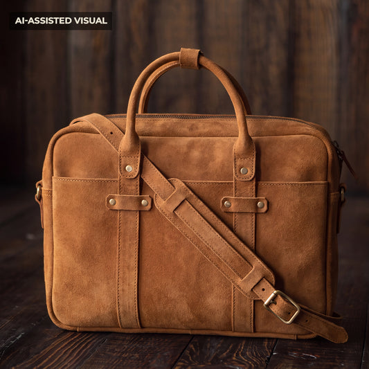 Bags (Wheat Roughout) Leather - Vault