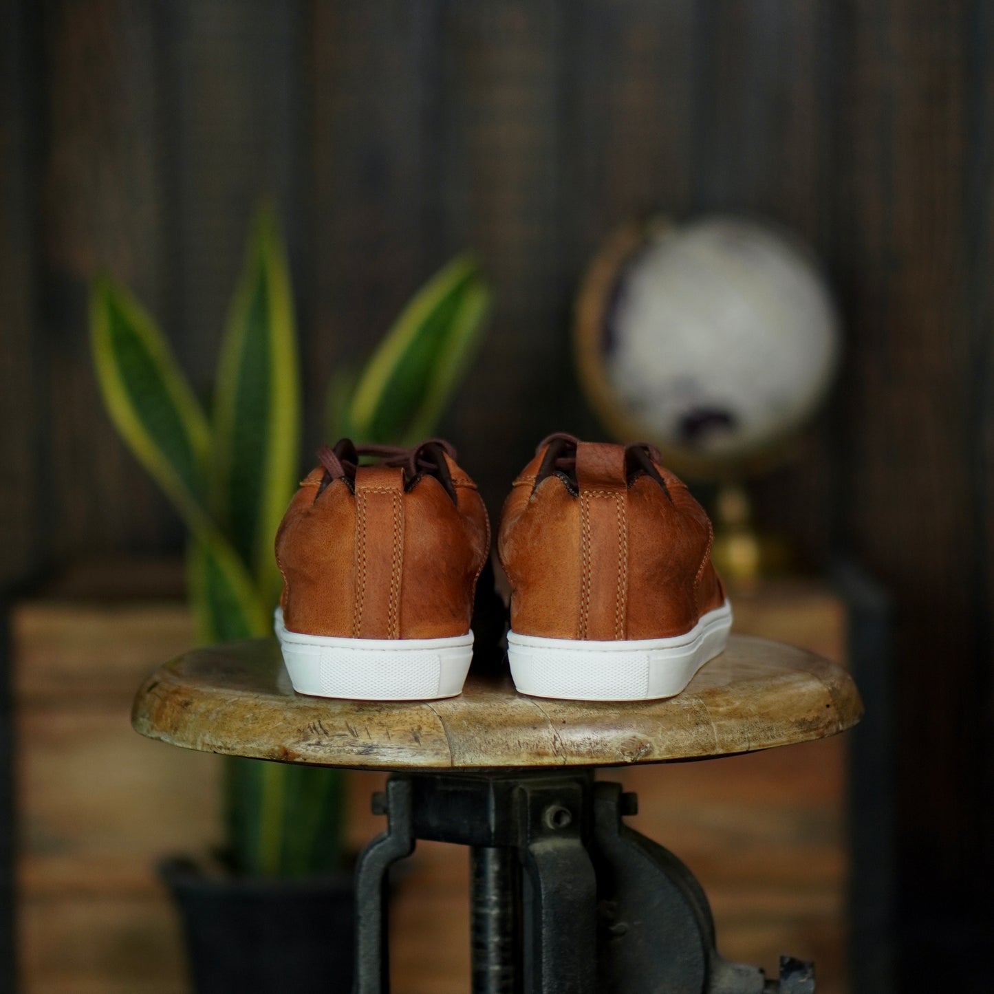 Brooklyn Low Top Sneakers (Vintage Tan)