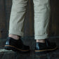 Strider Moc Shoe (Raven Black) Goodyear Welted
