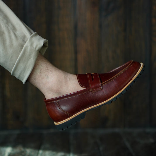Oslo Penny Loafers (Saddle Tan) Goodyear Welted