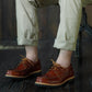 Voyager Boat Shoes (Saddle Tan) Goodyear Welted