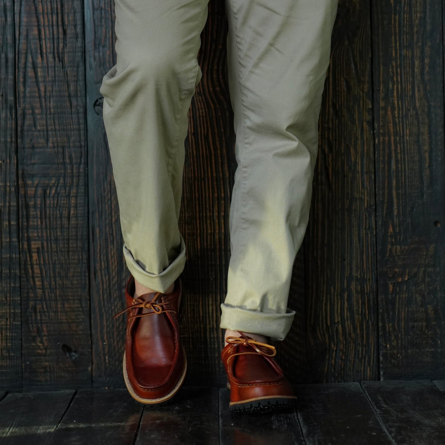 Strider Moc Shoe (Saddle Tan) Goodyear Welted