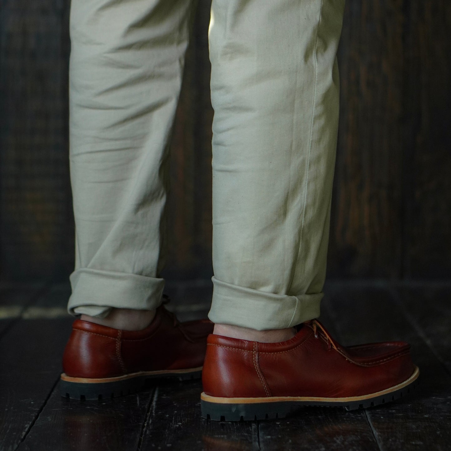 Strider Moc Shoe (Saddle Tan) Goodyear Welted