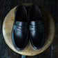 Oslo Penny Loafers (Raven Black) Goodyear Welted