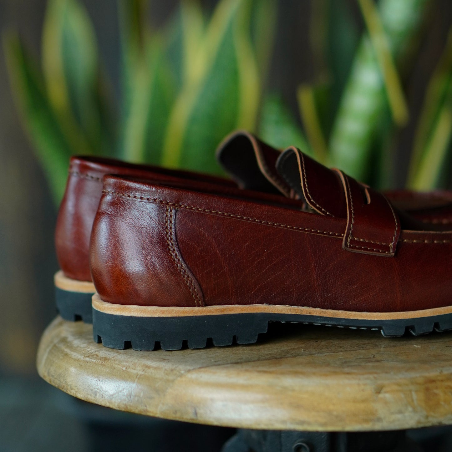 Oslo Penny Loafers (Saddle Tan) Goodyear Welted