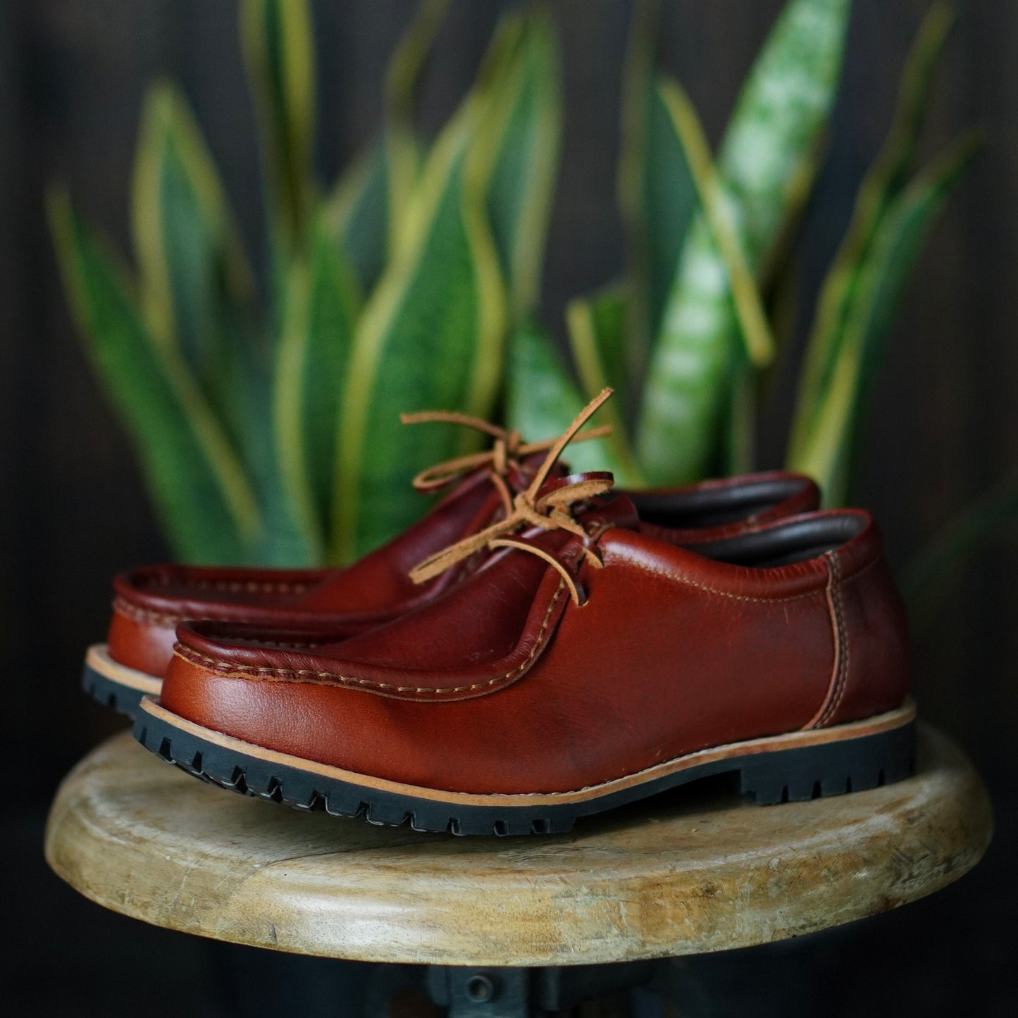 Strider Moc Shoe (Saddle Tan) Goodyear Welted