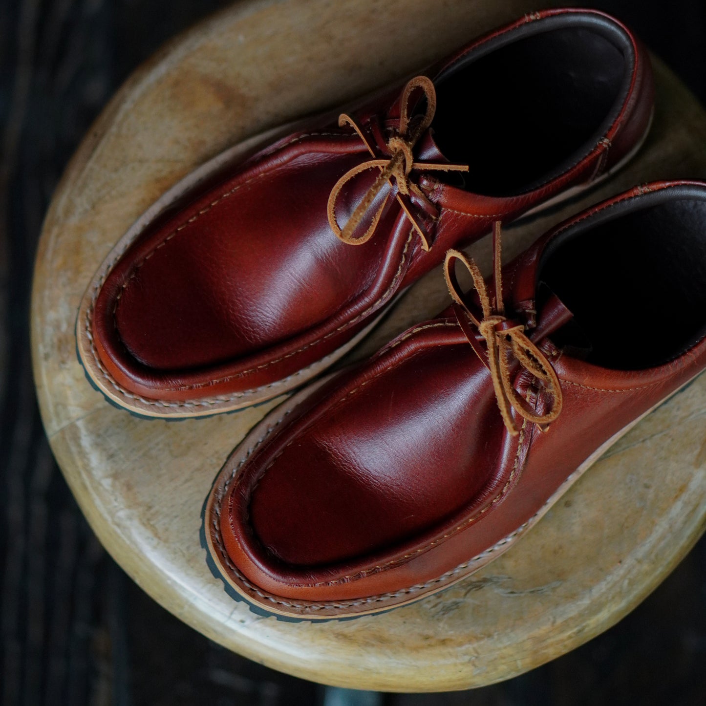 Strider Moc Shoe (Saddle Tan) Goodyear Welted
