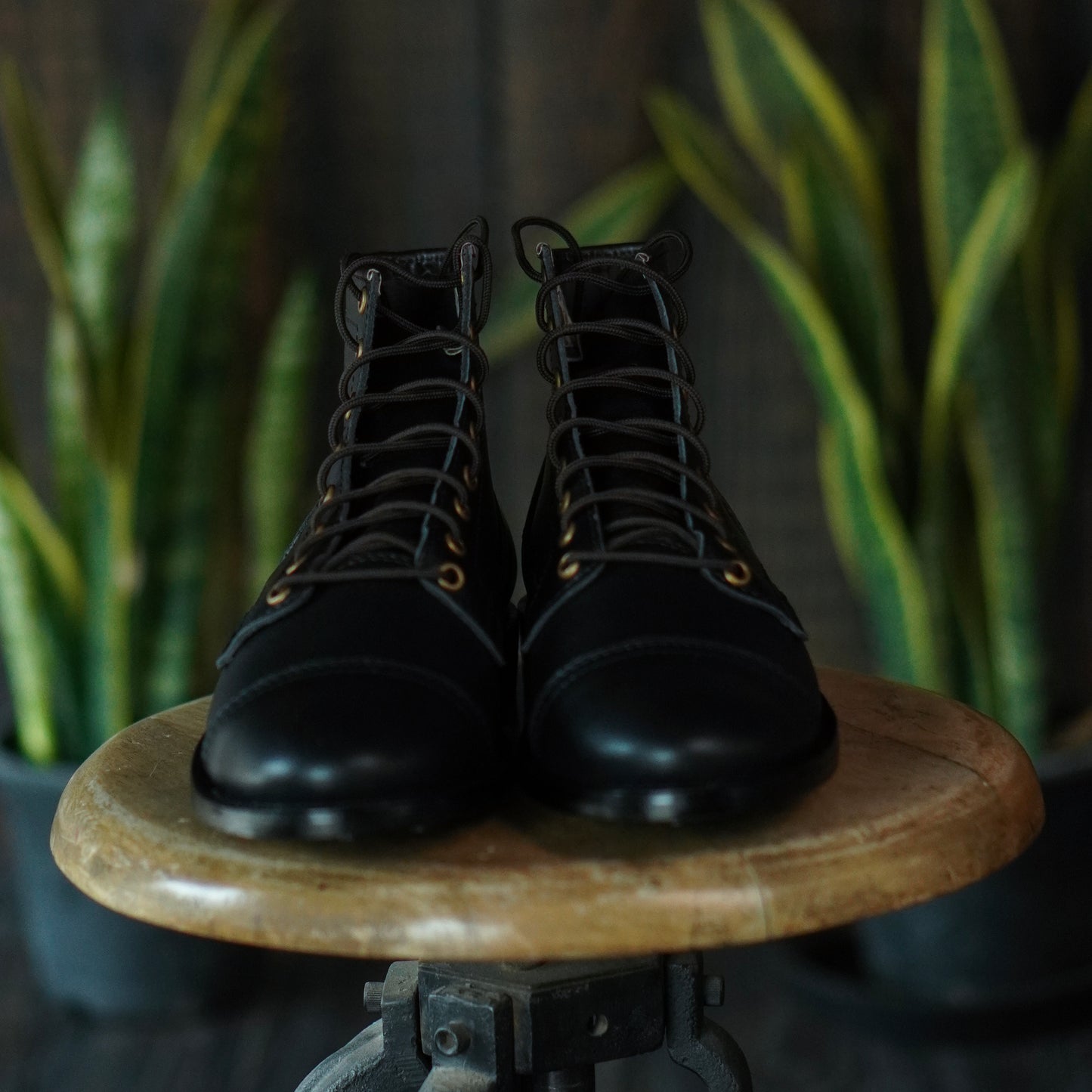 Aspen Boots 6" (Raven Black) Goodyear Welted