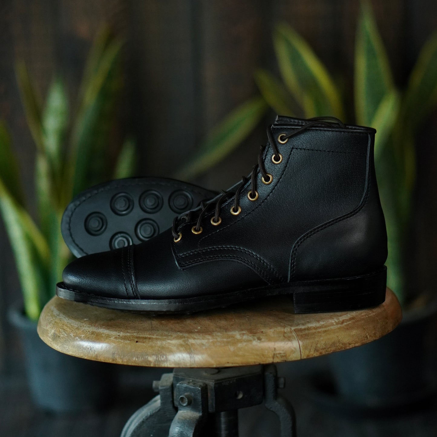 Aspen Boots 6" (Raven Black) Goodyear Welted