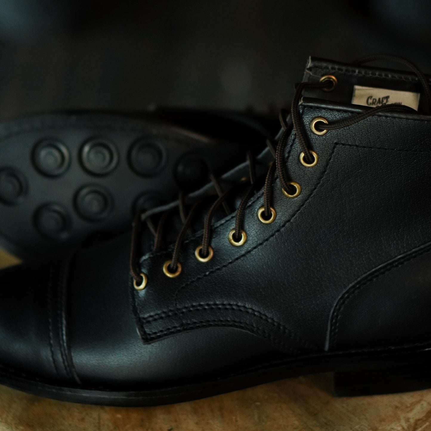 Aspen Boots 6" (Raven Black) Goodyear Welted
